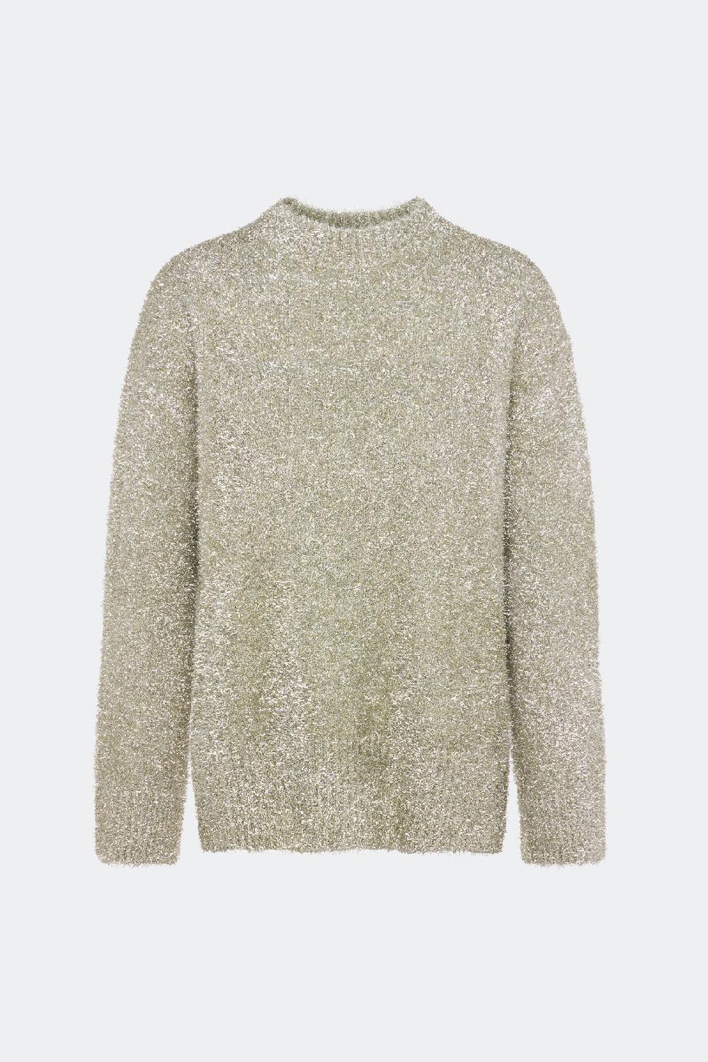 simon miller cher tinsel sweater SATELLITE SILVER