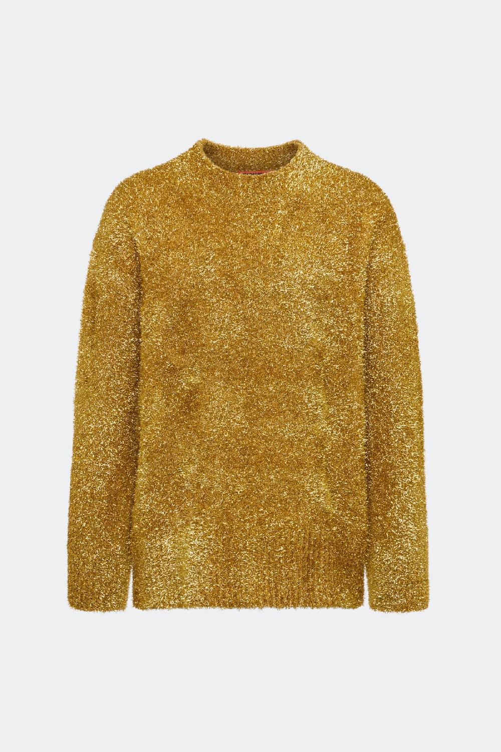 simon miller cher tinsel sweater Star Gold