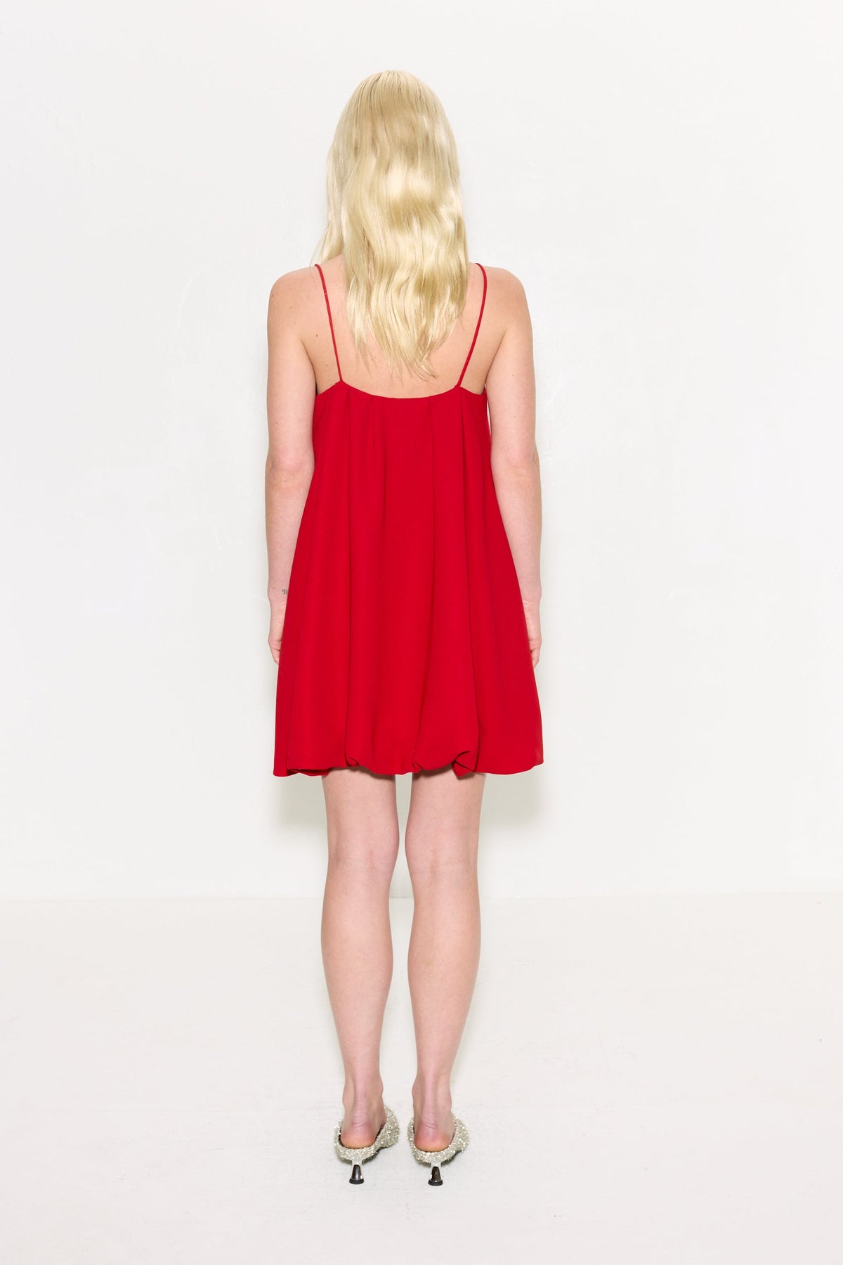 Simon Miller Cleo Crepe Mini Dress LUCKY RED