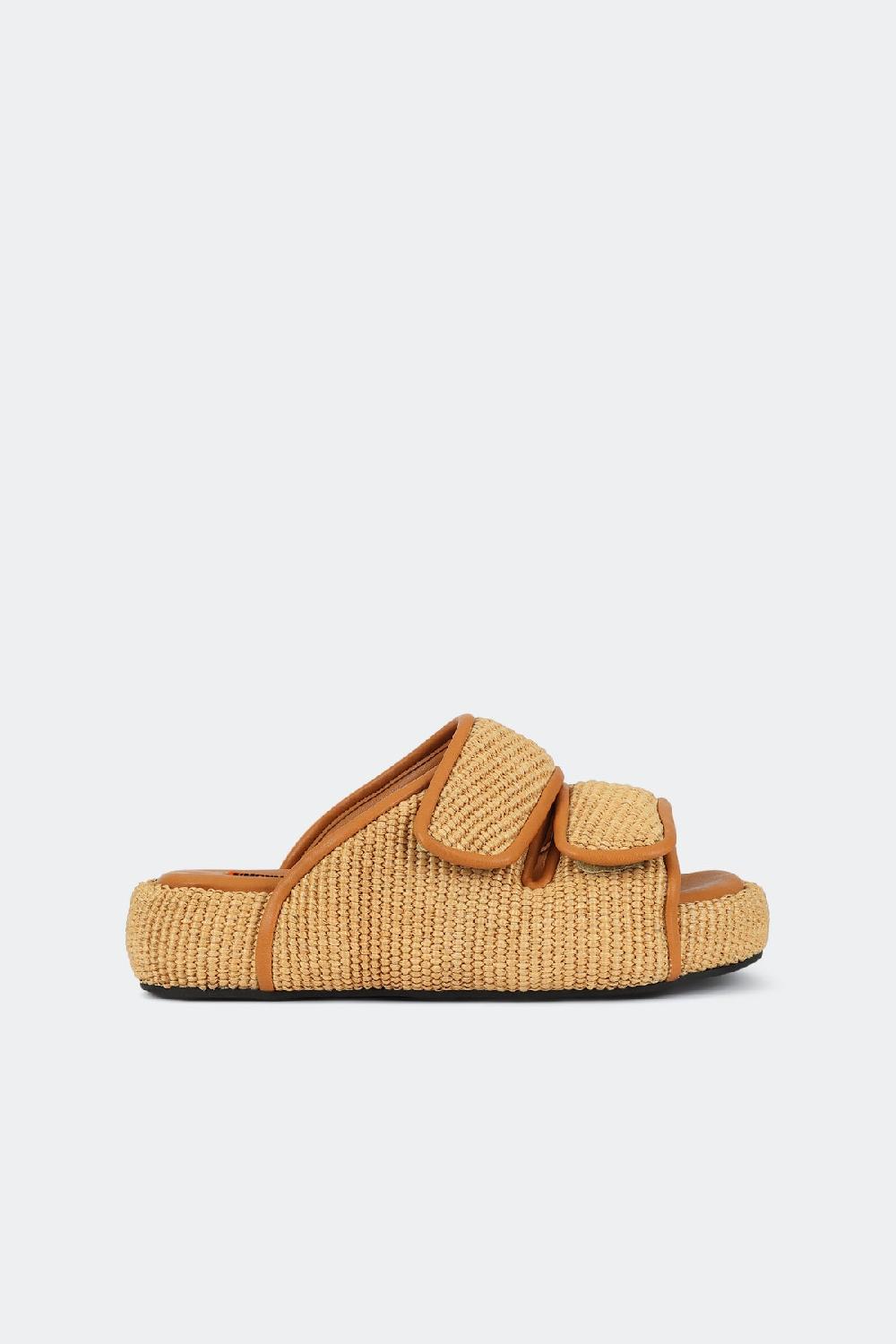 simon miller cro slide NATURAL RAFFIA