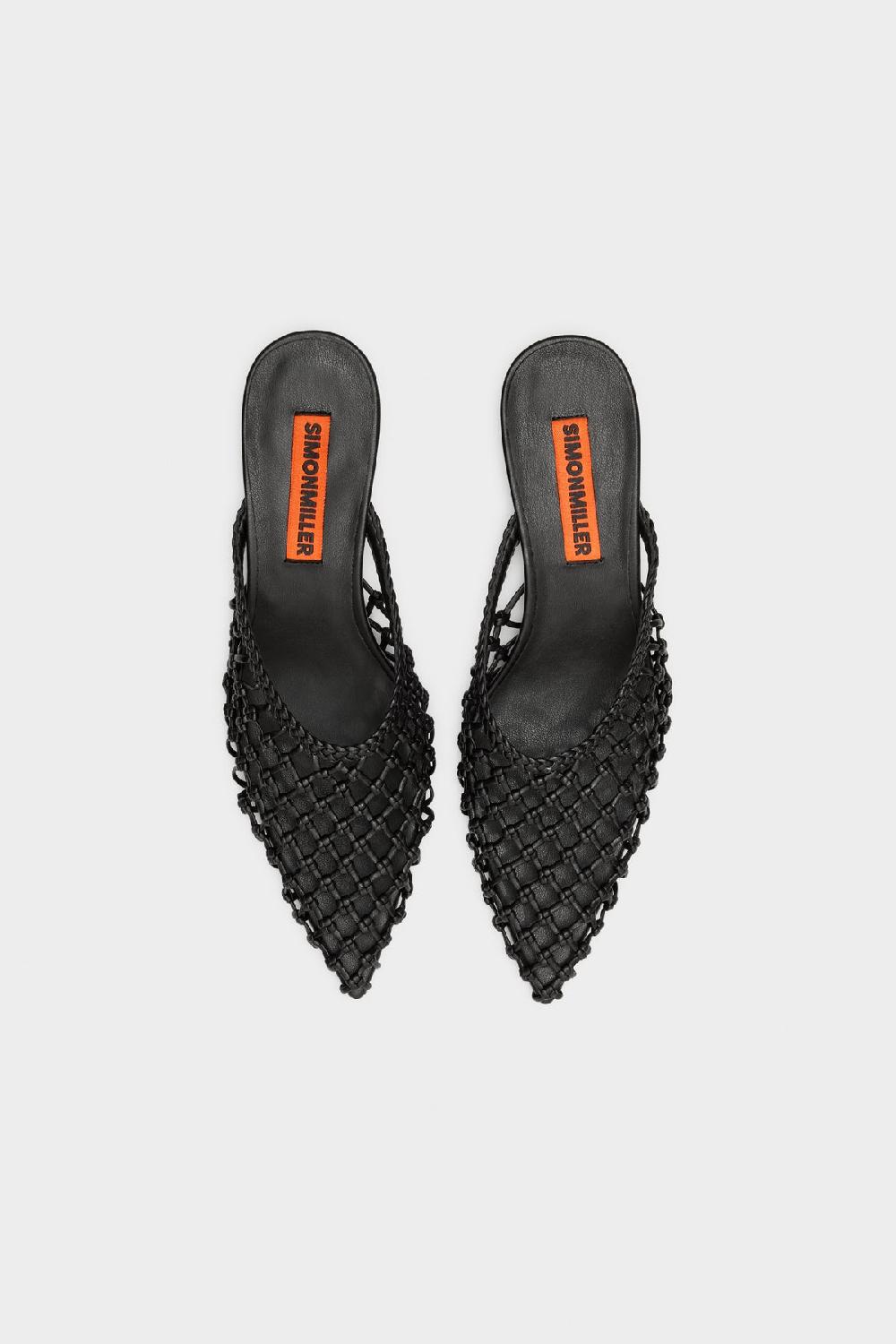Simon Miller Knotted Gala Mule BLACK