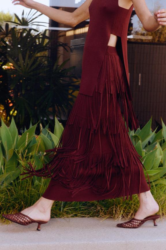 Simon Miller Knotted Gala Mule CHOCOLATE