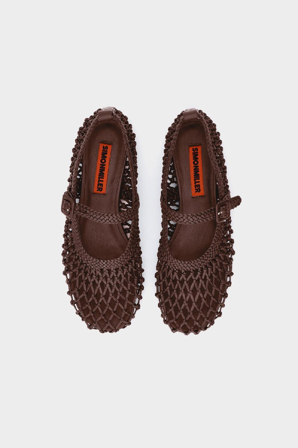 Simon Miller Knotted Riad Flat CHOCOLATE