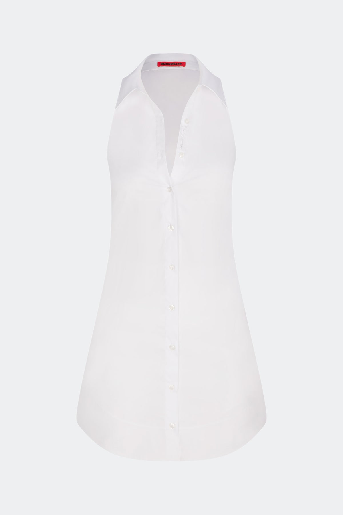 Simon Miller Loch Sleeveless Mini Dress MACADAMIA