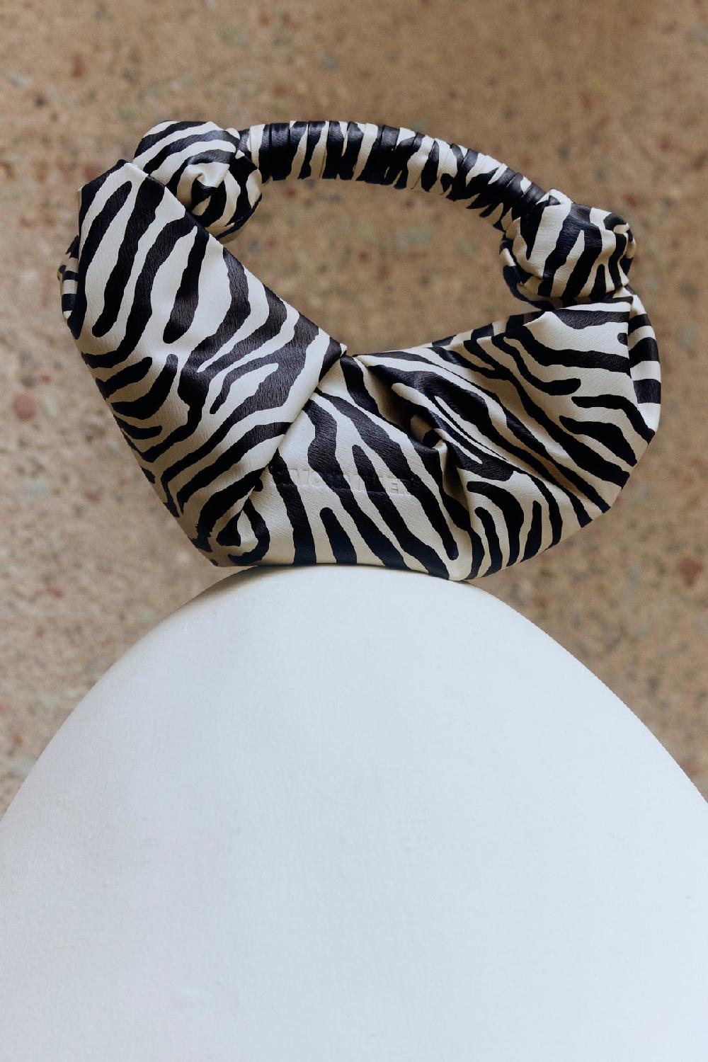 Simon Miller Lopsy Bag ZEBRA TRIP