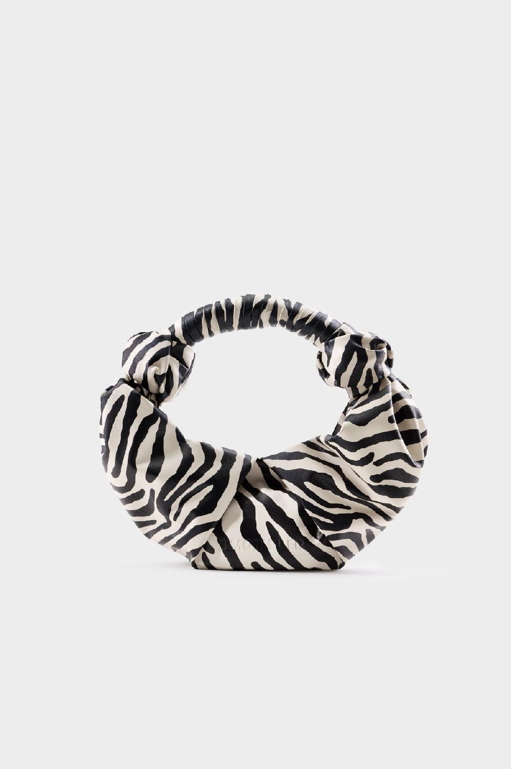 simon miller lopsy bag ZEBRA TRIP