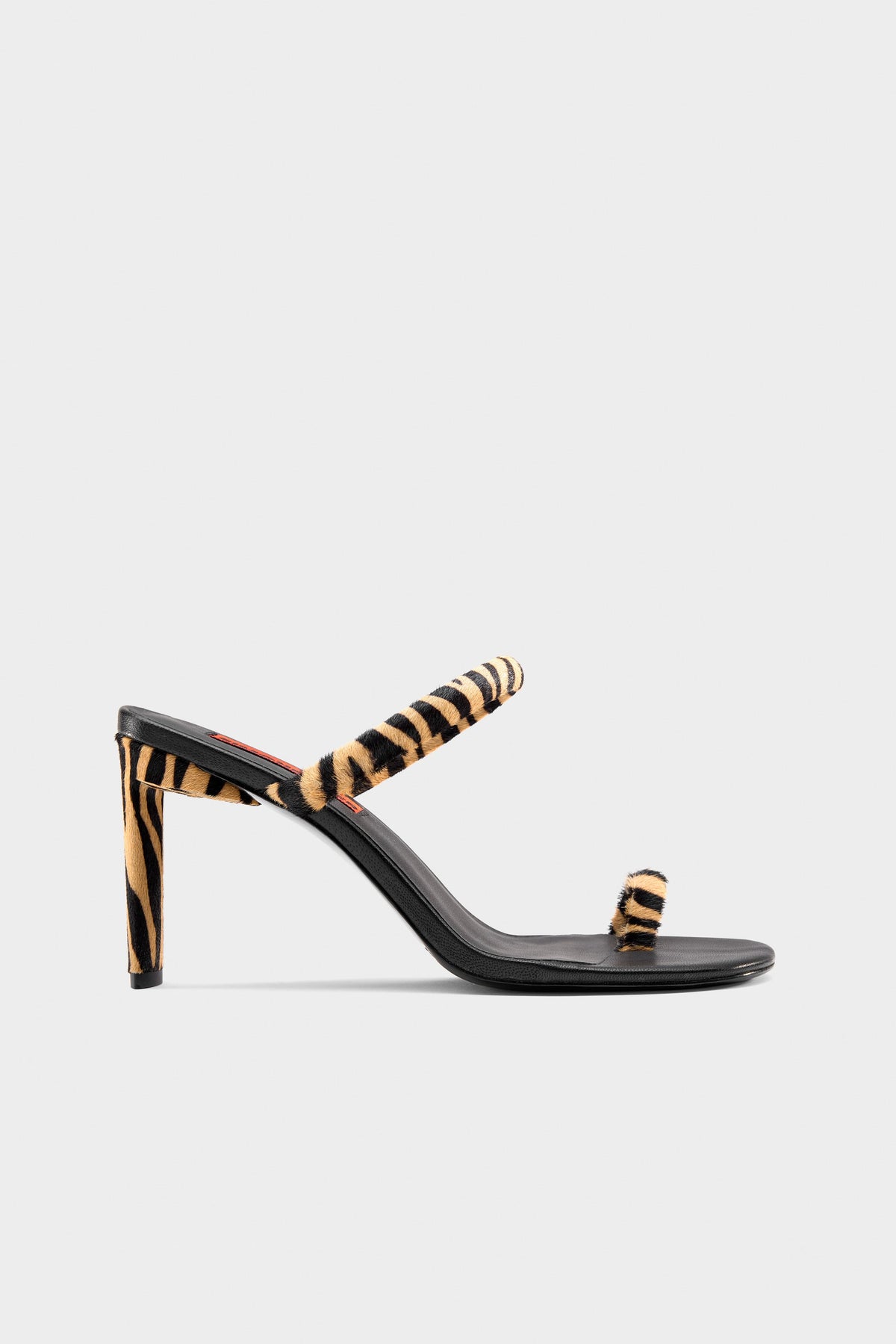 simon miller pipe heel Brown Zebra