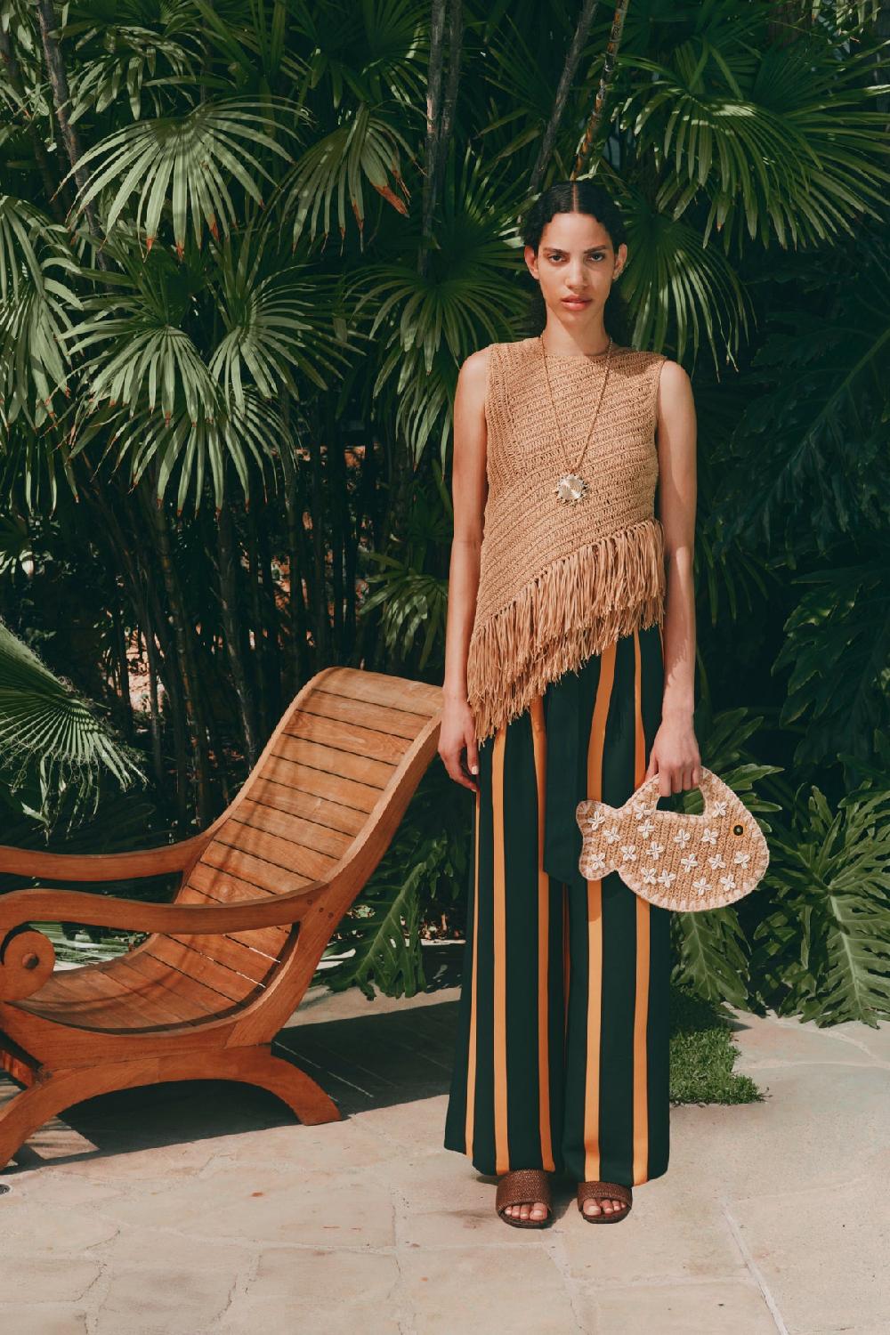 Simon Miller Puka Fish Bag NATURAL