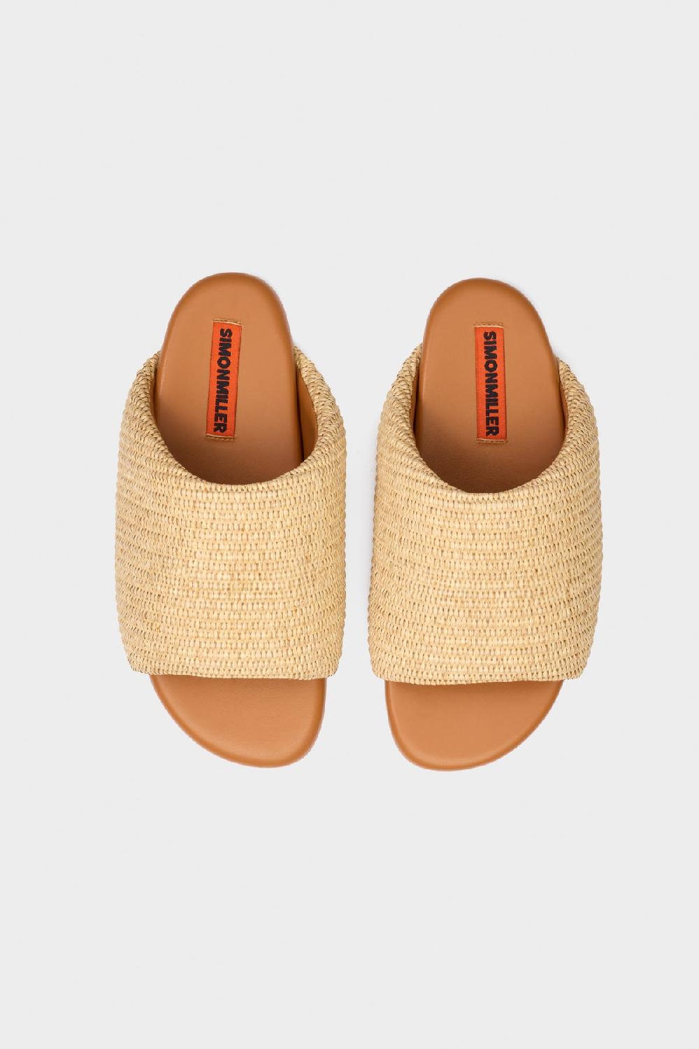 Simon Miller Raffia Bubble Slide NATURAL