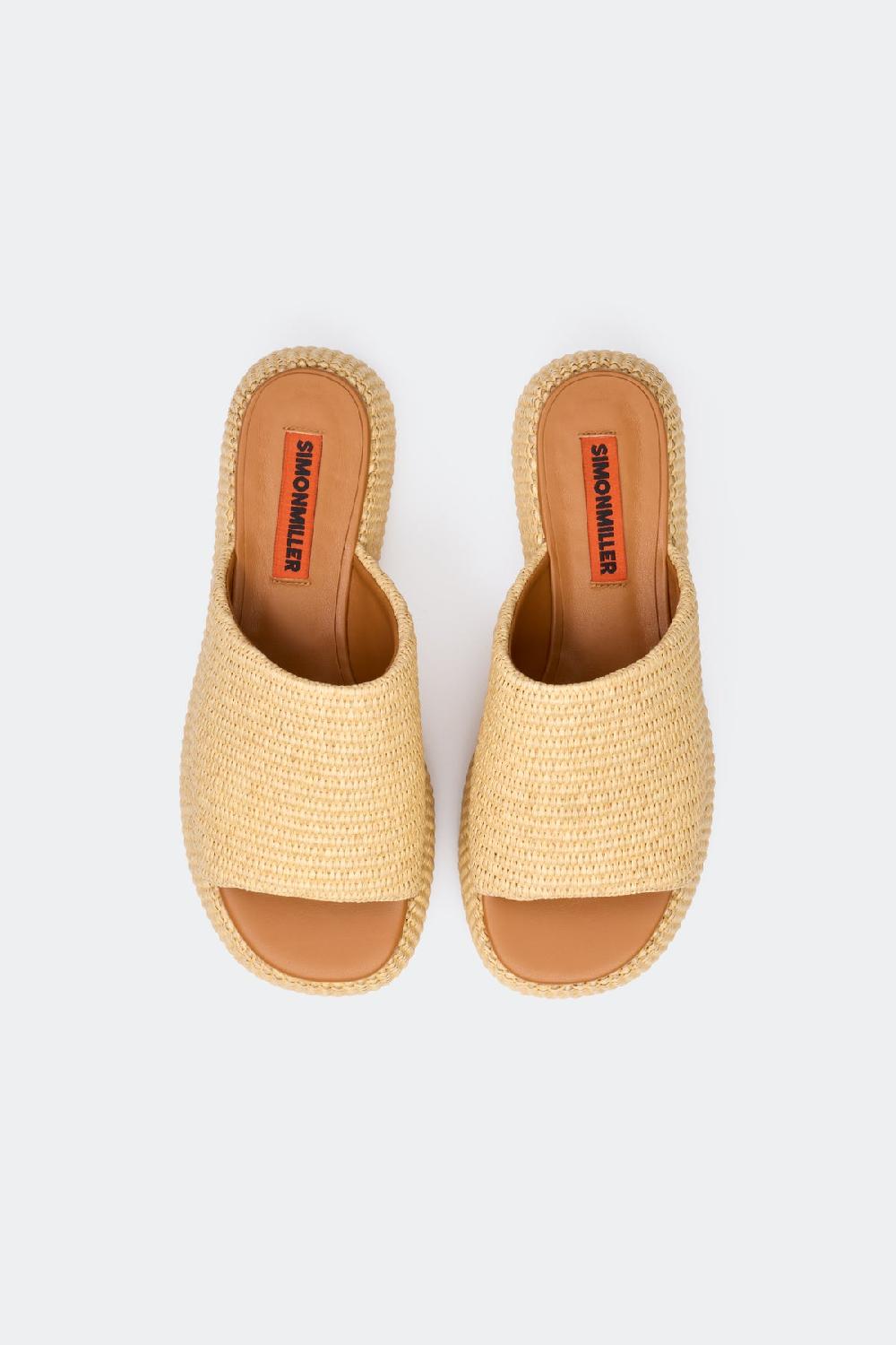 Simon Miller Raffia Cloudy Platform NATURAL