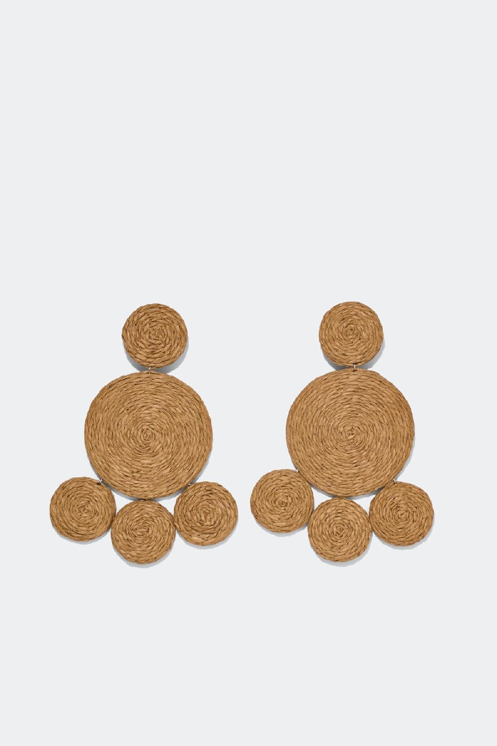 simon miller raffia deco earring NATURAL