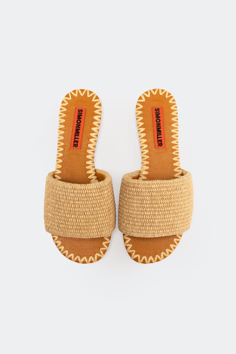 Simon Miller Raffia Salerno Sandal NATURAL