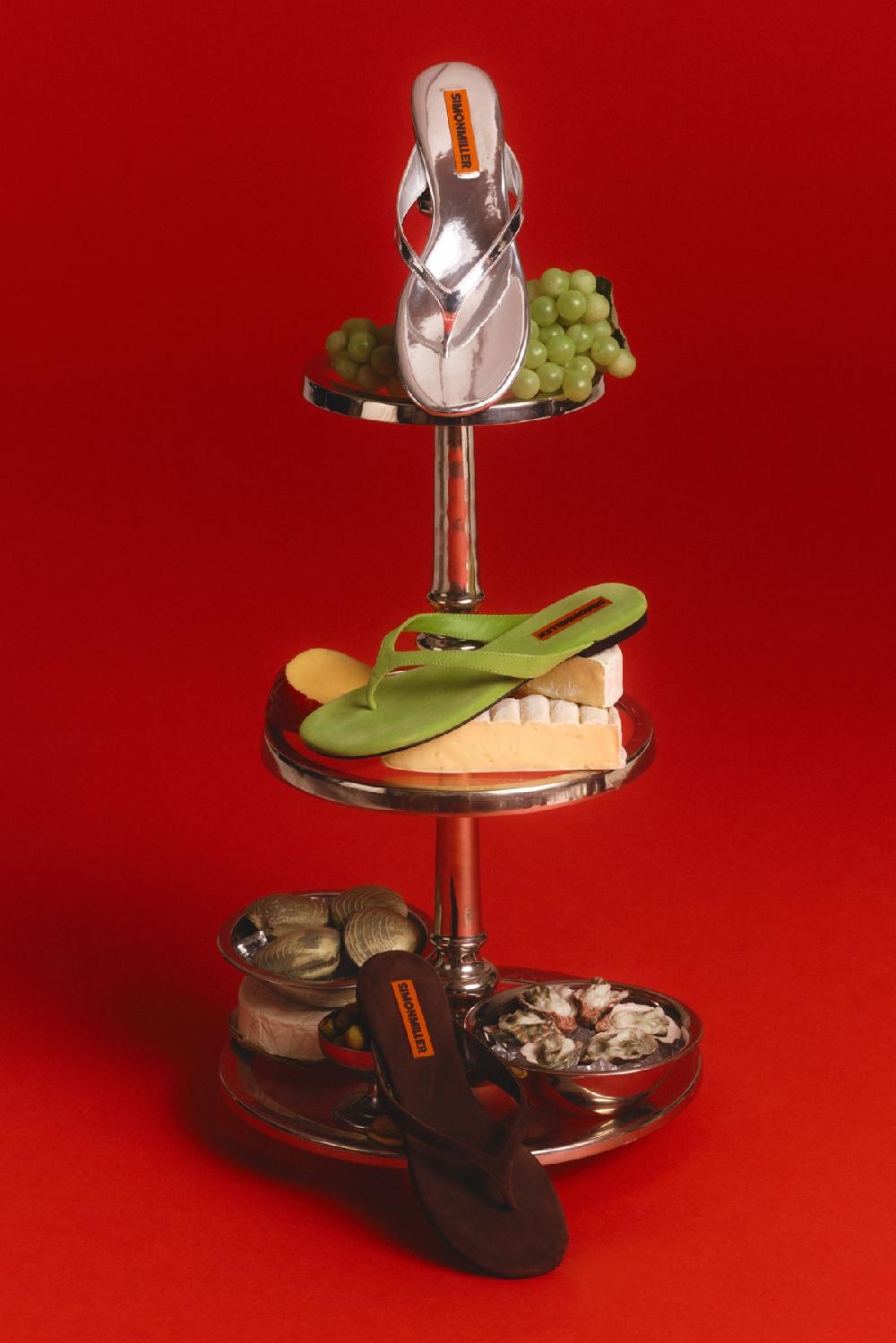 Simon Miller Riviera Thong Sandal Silver