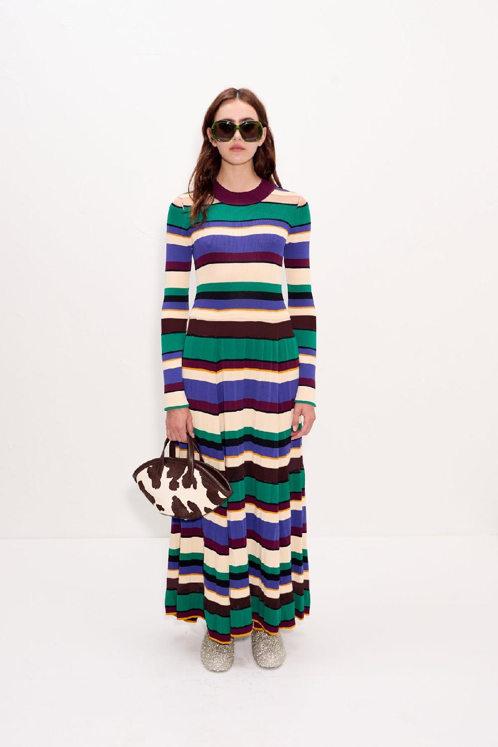 Simon Miller Sandrine Knit Dress Tropical Multi