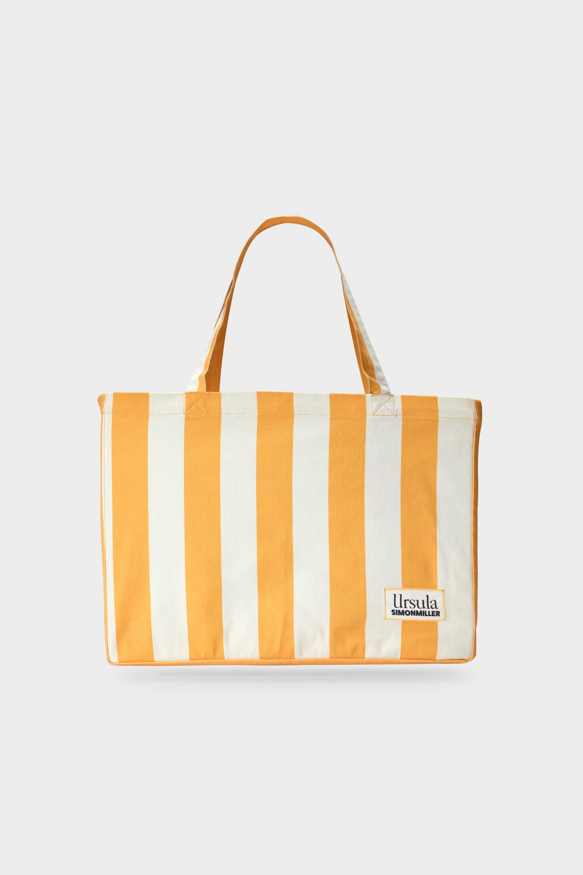 simon miller sm x ursula tote SUNGOLD/ECRU STRIPE