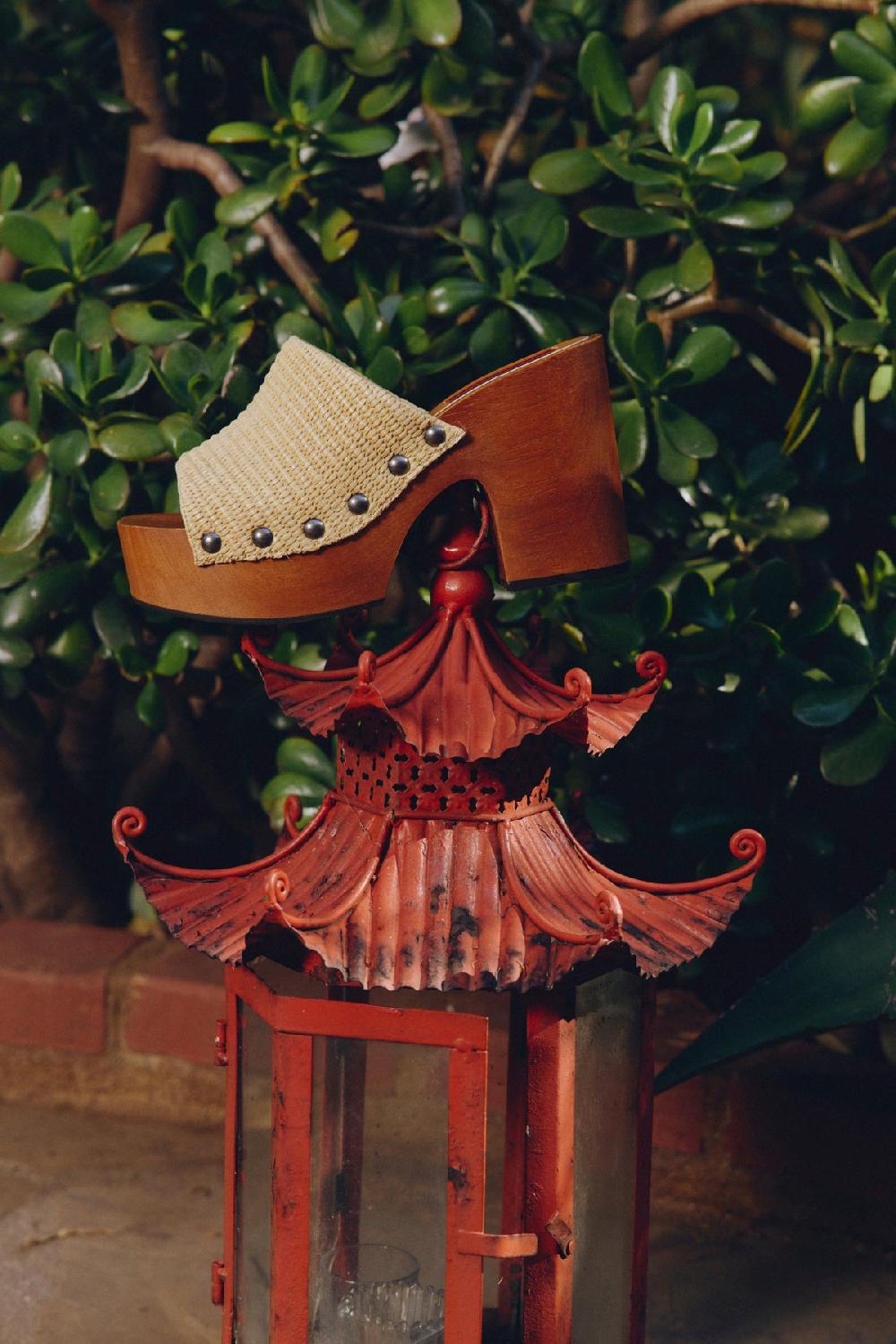 Simon Miller Sol Wood Sandal NATURAL