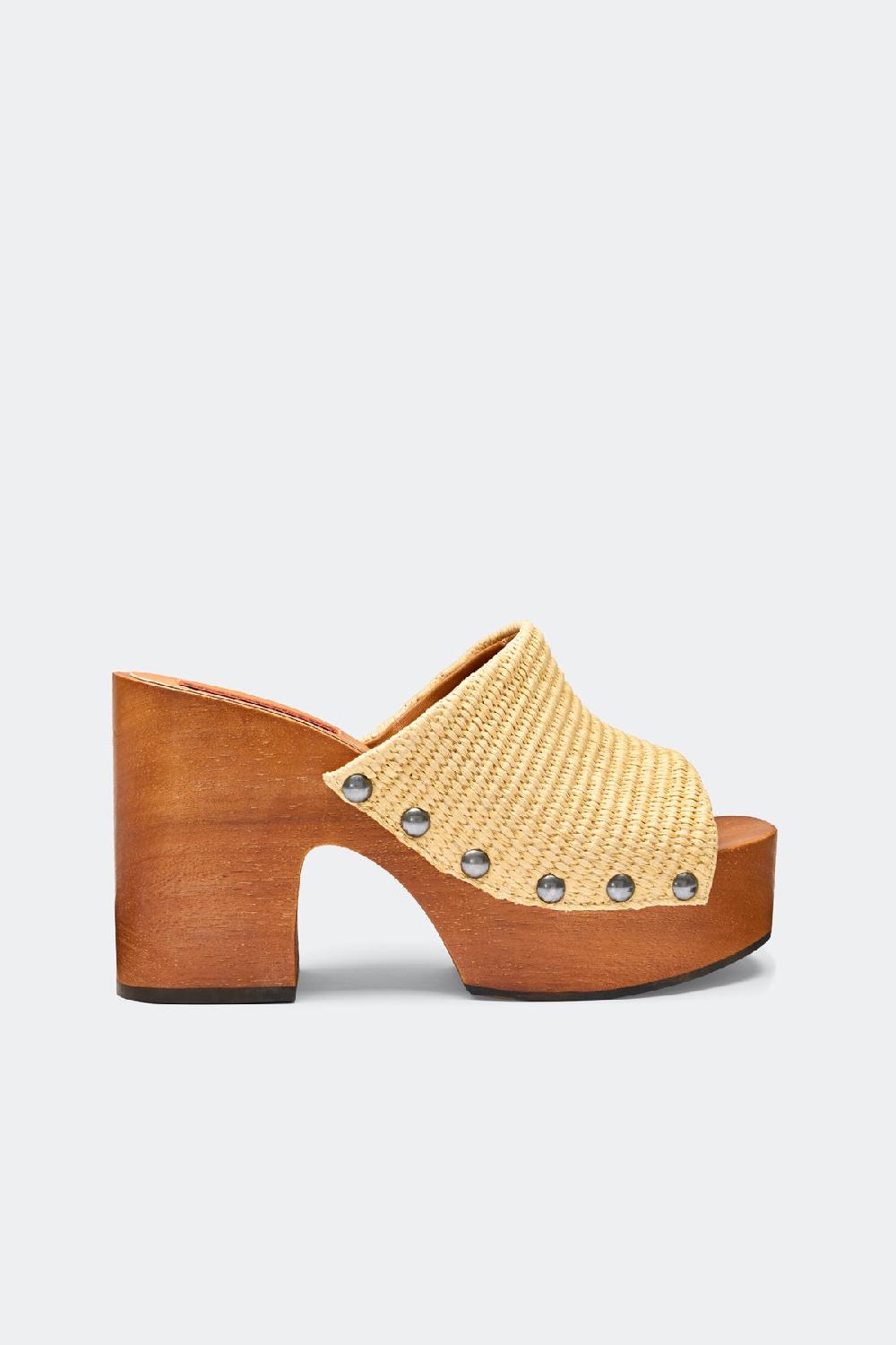 simon miller sol wood sandal NATURAL