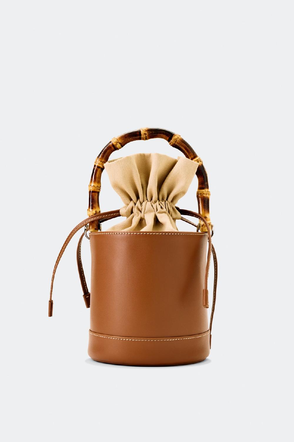 simon miller tiki leather bag Chestnut