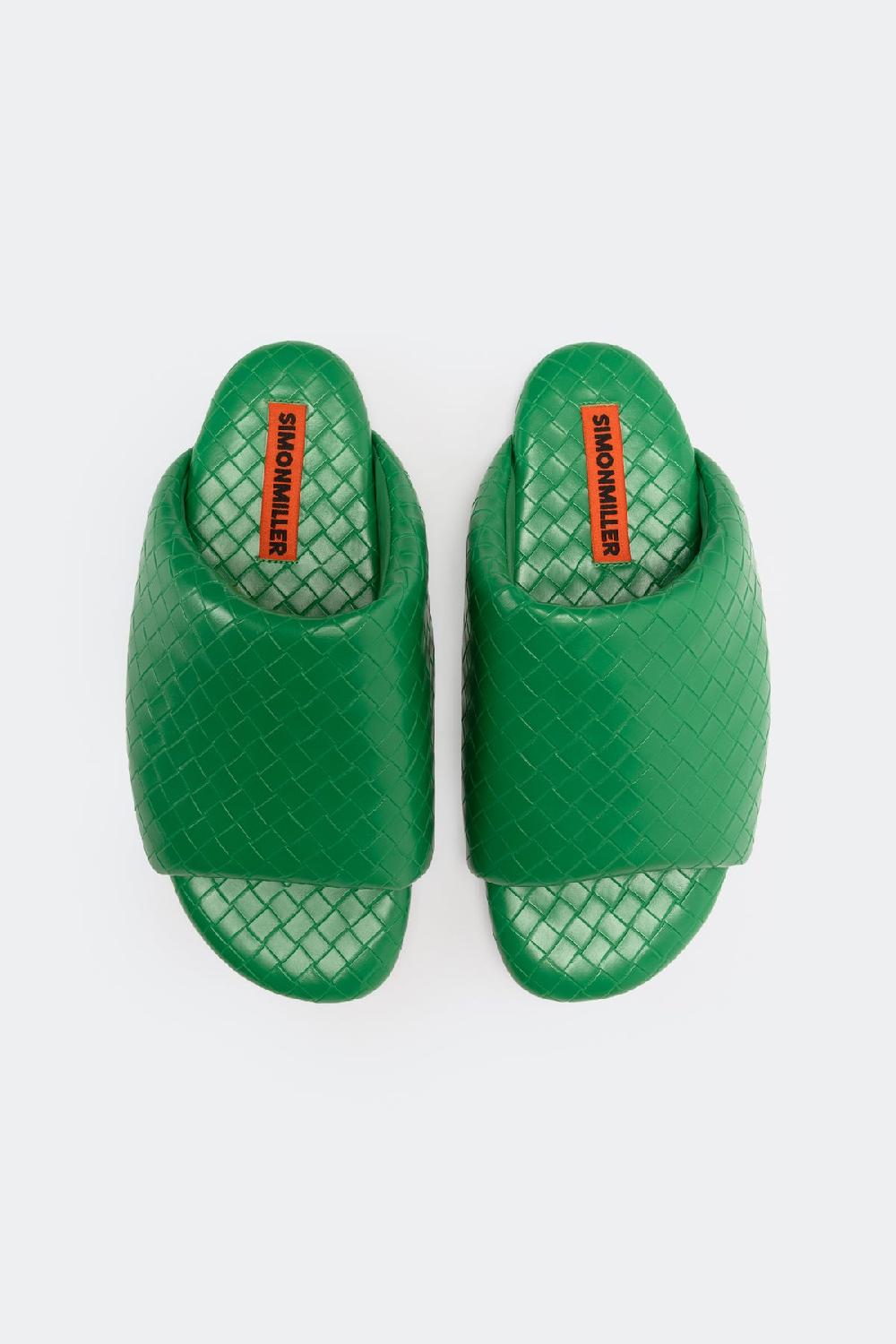 Simon Miller Woven Bubble Slide GUMMY GREEN