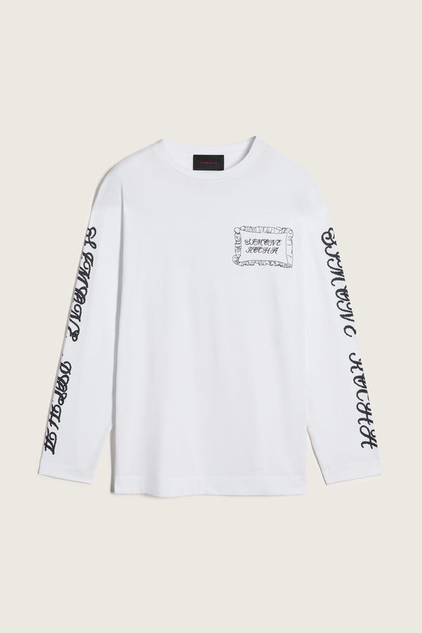 simone rocha Pillowcase Logo Print Long Sleeve T-Shirt