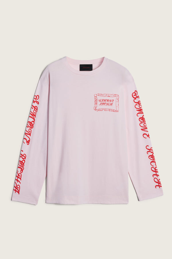 simone rocha Pillowcase Logo Print Long Sleeve T-Shirt