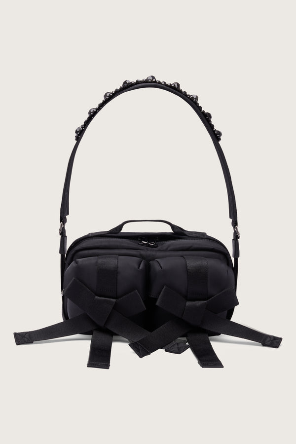 simone rocha Beaded Classic Bow Crossbody Bag