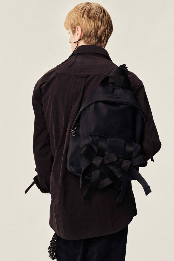 Simone Rocha Beaded Utility Bow Backpack