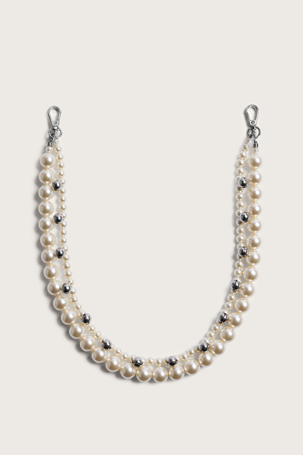 simone rocha Bell Charm and Pearl Bag Strap