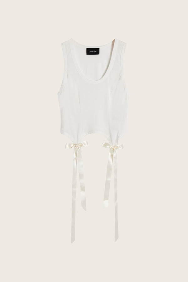 simone rocha Bow Tail Easy Tank