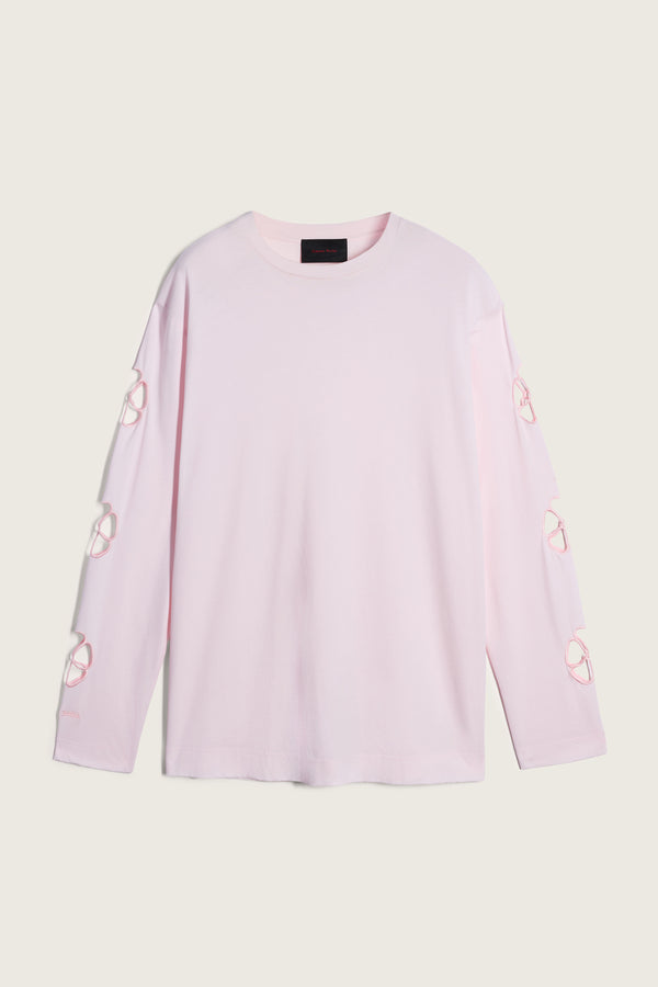 simone rocha Daisy Cutout Long Sleeve T-Shirt