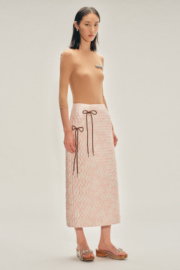 Simone Rocha Embellished Scalloped Wooden Clog
