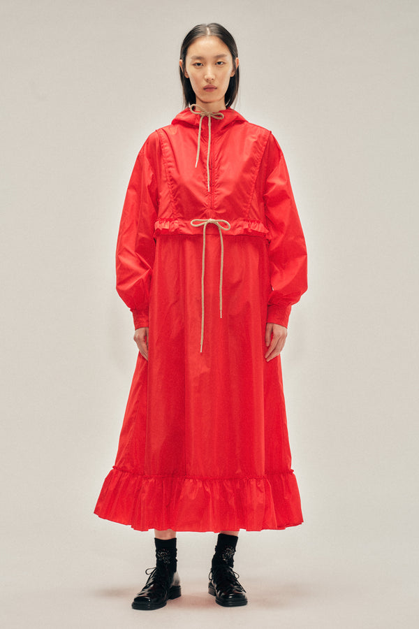 Simone Rocha Exaggerated Ruffle Frill Cagoule