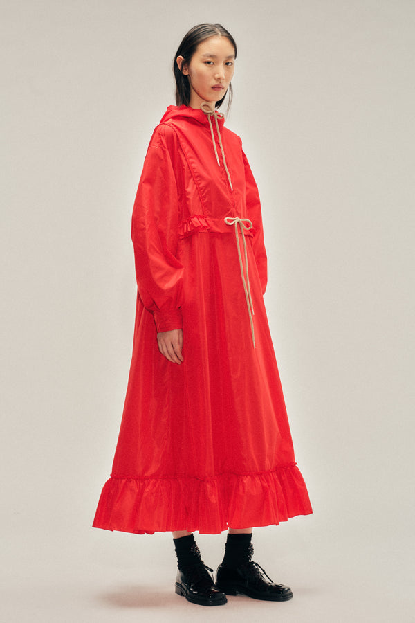 Simone Rocha Exaggerated Ruffle Frill Cagoule