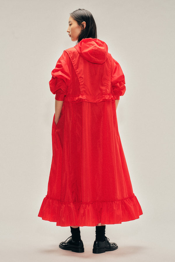 Simone Rocha Exaggerated Ruffle Frill Cagoule
