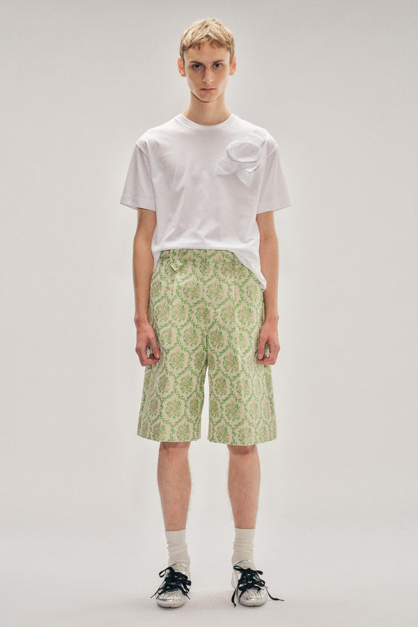 Simone Rocha Fitted Pressed Rosette T-Shirt