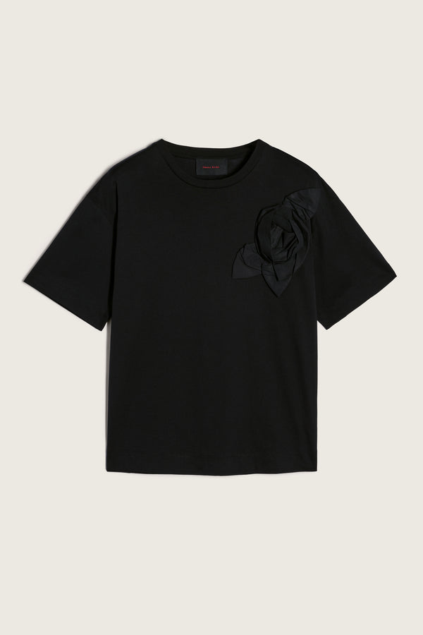 simone rocha Fitted Pressed Rosette T-Shirt