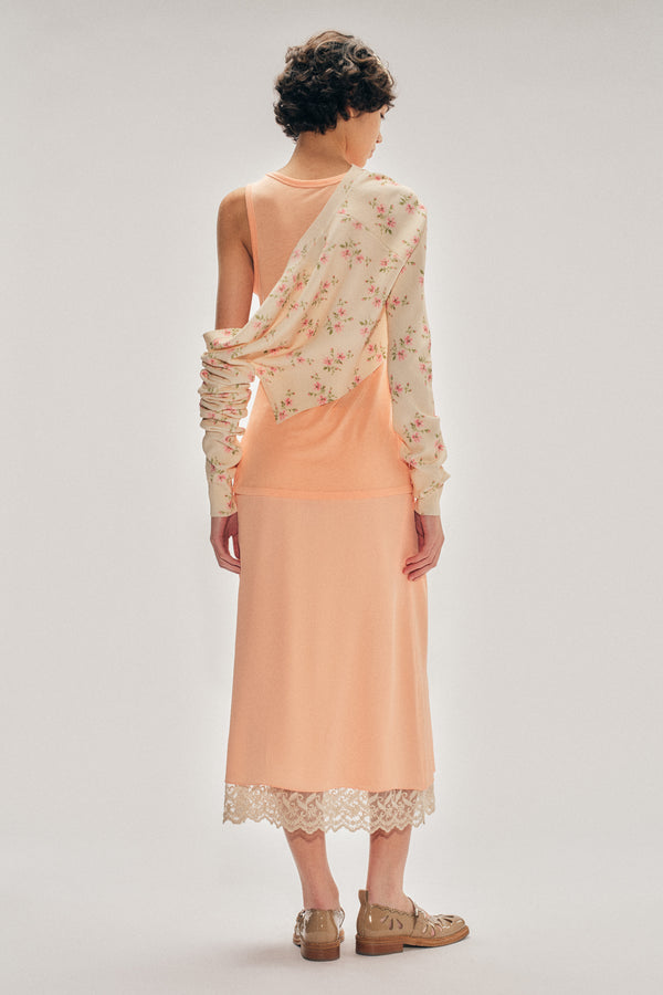 Simone Rocha Gathered Bust Bow Tank