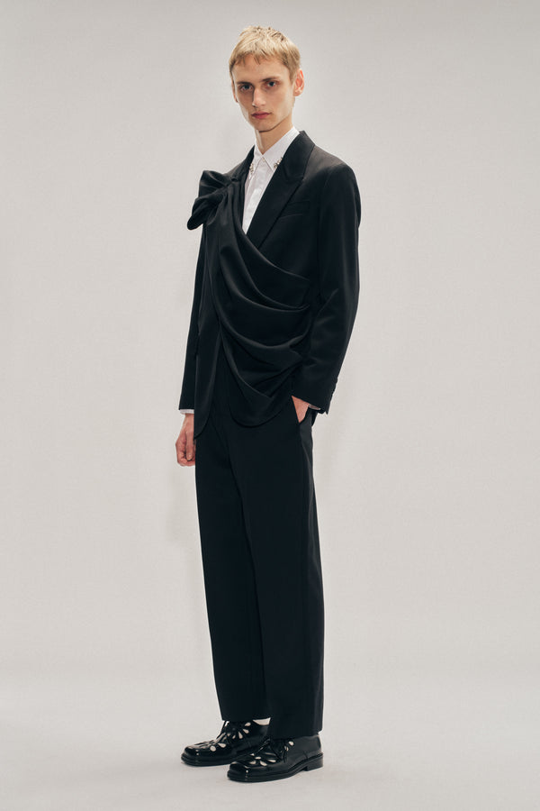 Simone Rocha Gathered Flower Sash Jacket