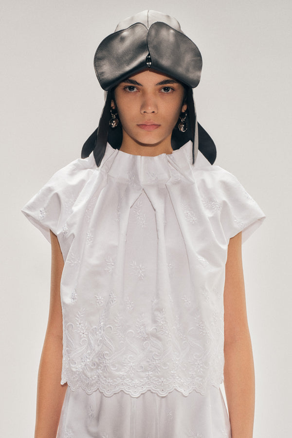 simone rocha Gathered Tulip Top