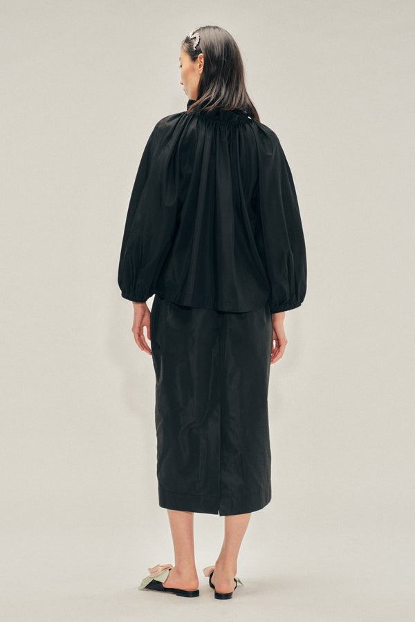 Simone Rocha Gathered Waist Tulip Skirt