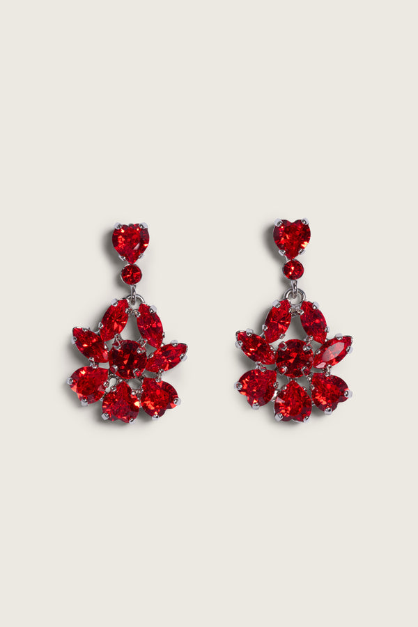 simone rocha Heartbloom Drop Earrings