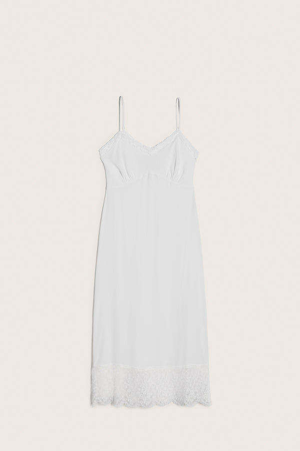 simone rocha Lace Trim Slip Dress