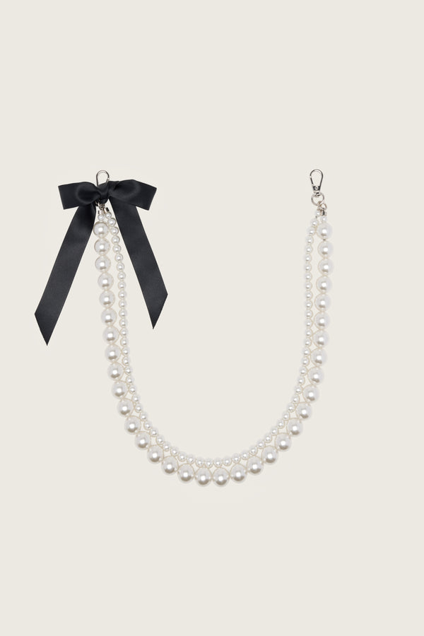 simone rocha Pearl Bow Strap