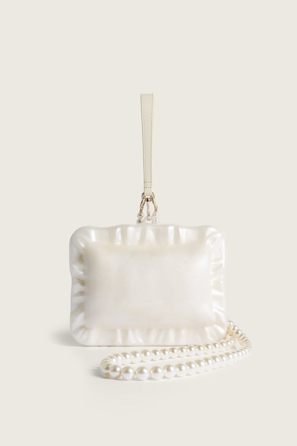 simone rocha Pearl Crossbody Pillowcase Bag