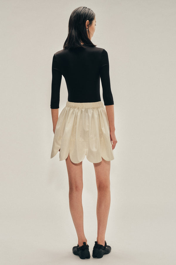 Simone Rocha Petal Hem Mini Skirt
