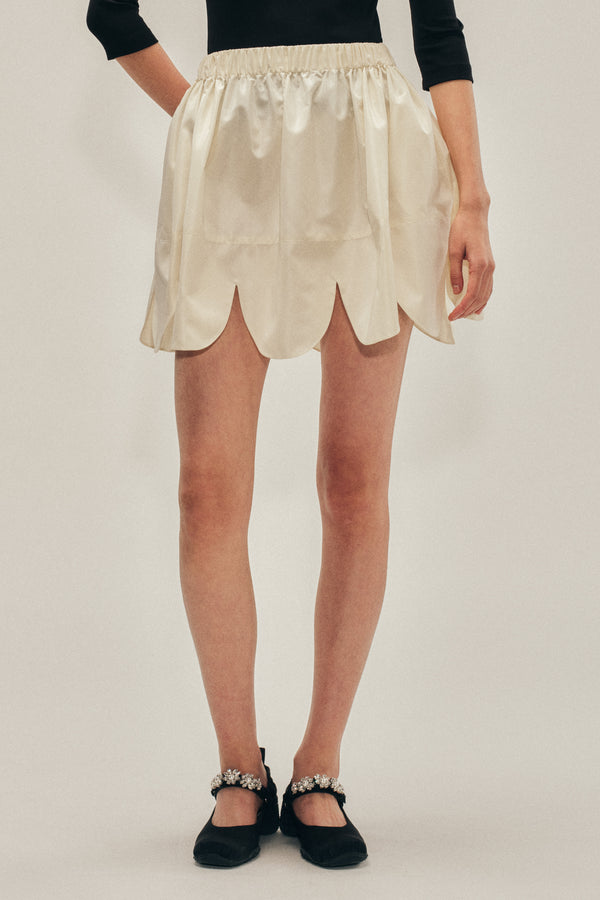 Simone Rocha Petal Hem Mini Skirt