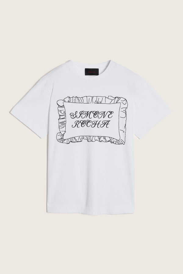 simone rocha Pillowcase Logo Print T-Shirt
