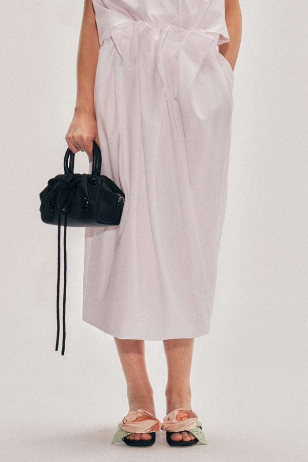 Simone Rocha Pleated Waist Pencil Skirt