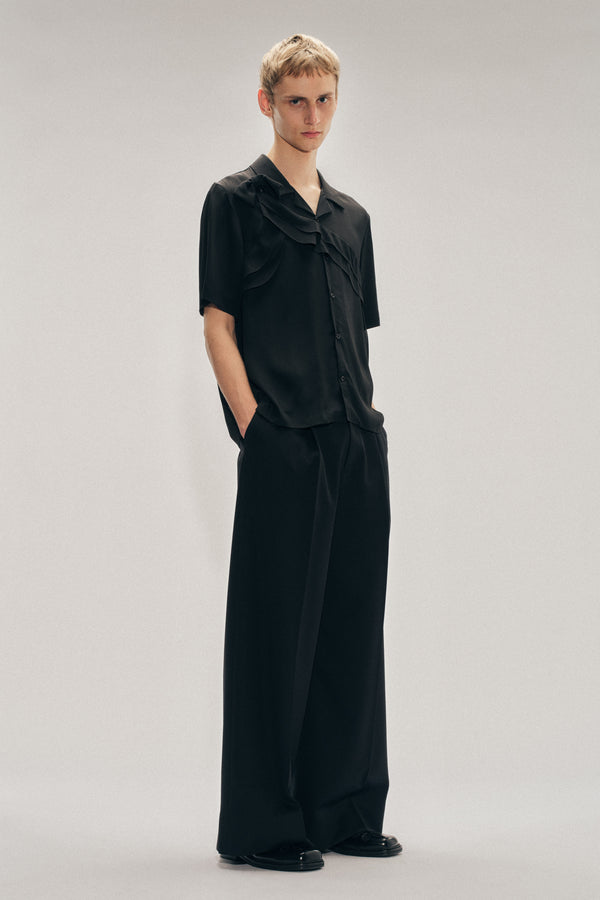 Simone Rocha Pressed Bow Sash Shirt