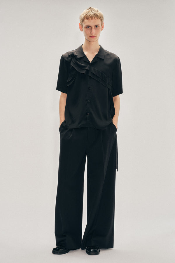 simone rocha Pressed Bow Sash Shirt